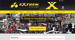 Desktop Screenshot of extremcicles.com